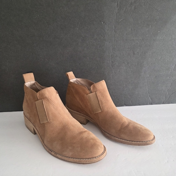 Eileen Fisher Shoes - Eileen Fisher Brown  Suede Women's Ankle Boots Sz.7.5